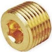 Brass Hollow Hex Plug